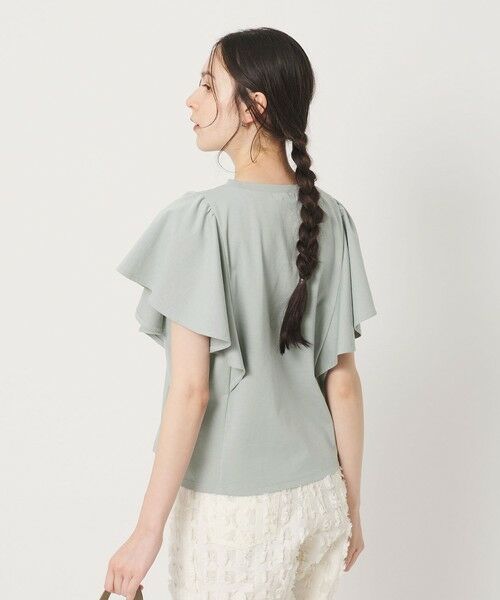 BEAUTY&YOUTH UNITED ARROWS / ビューティー&ユース ユナイテッドアローズ カットソー | 【WEB限定】ラッフル フリルスリーブプルオーバー 遮熱 吸水速乾 | 詳細19