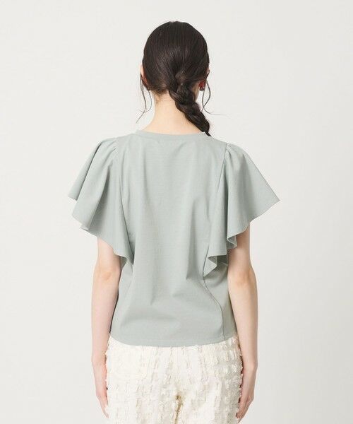 BEAUTY&YOUTH UNITED ARROWS / ビューティー&ユース ユナイテッドアローズ カットソー | 【WEB限定】ラッフル フリルスリーブプルオーバー 遮熱 吸水速乾 | 詳細24