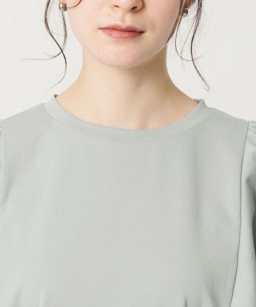 BEAUTY&YOUTH UNITED ARROWS / ビューティー&ユース ユナイテッドアローズ カットソー | 【WEB限定】ラッフル フリルスリーブプルオーバー 遮熱 吸水速乾 | 詳細25