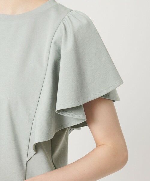 BEAUTY&YOUTH UNITED ARROWS / ビューティー&ユース ユナイテッドアローズ カットソー | 【WEB限定】ラッフル フリルスリーブプルオーバー 遮熱 吸水速乾 | 詳細26