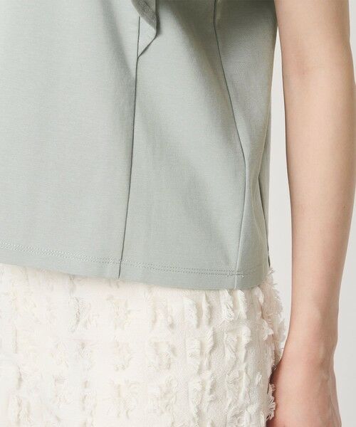 BEAUTY&YOUTH UNITED ARROWS / ビューティー&ユース ユナイテッドアローズ カットソー | 【WEB限定】ラッフル フリルスリーブプルオーバー 遮熱 吸水速乾 | 詳細27