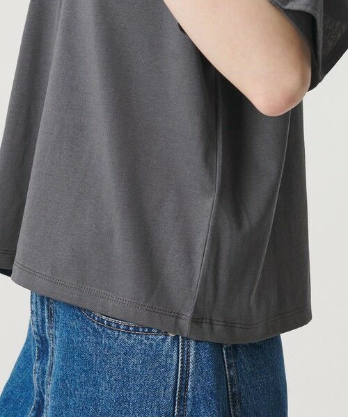 BEAUTY&YOUTH UNITED ARROWS / ビューティー&ユース ユナイテッドアローズ カットソー | 【WEB限定 Wardrobe DAILY MINIMAL】ケープフリル ショートスリーブプルオーバー UVカット 接触冷感 | 詳細13