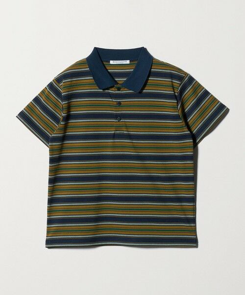 BEAUTY&YOUTH UNITED ARROWS / ビューティー&ユース ユナイテッドアローズ Tシャツ | 【WEB限定】マルチボーダー ポロカラーTシャツ | 詳細5