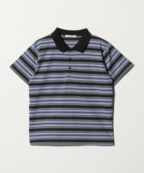 BEAUTY&YOUTH UNITED ARROWS / ビューティー&ユース ユナイテッドアローズ Tシャツ | 【WEB限定】マルチボーダー ポロカラーTシャツ | 詳細28