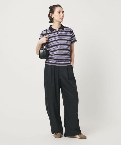 BEAUTY&YOUTH UNITED ARROWS / ビューティー&ユース ユナイテッドアローズ Tシャツ | 【WEB限定】マルチボーダー ポロカラーTシャツ | 詳細16