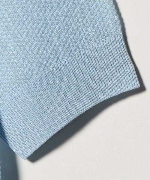 BEAUTY&YOUTH UNITED ARROWS / ビューティー&ユース ユナイテッドアローズ ニット・セーター | メッシュ ポロニット プルオーバー ウォッシャブル | 詳細20