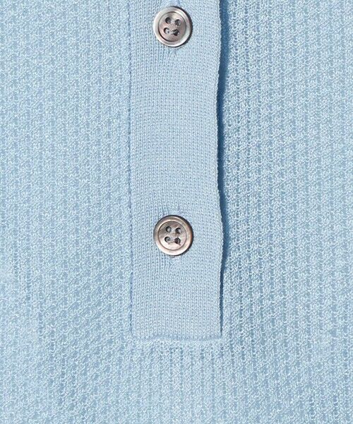 BEAUTY&YOUTH UNITED ARROWS / ビューティー&ユース ユナイテッドアローズ ニット・セーター | メッシュ ポロニット プルオーバー ウォッシャブル | 詳細21