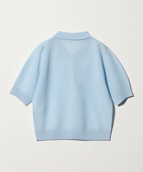BEAUTY&YOUTH UNITED ARROWS / ビューティー&ユース ユナイテッドアローズ ニット・セーター | メッシュ ポロニット プルオーバー ウォッシャブル | 詳細25