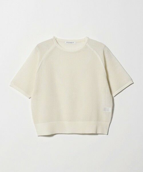 BEAUTY&YOUTH UNITED ARROWS / ビューティー&ユース ユナイテッドアローズ ニット・セーター | メッシュ ラグランスリーブ ニットプルオーバー ウォッシャブル | 詳細4