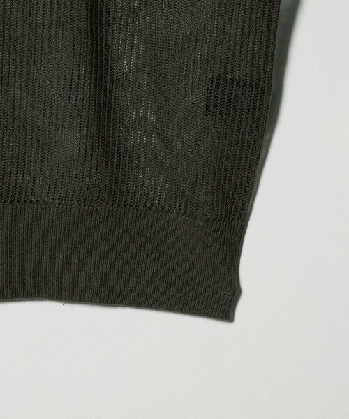BEAUTY&YOUTH UNITED ARROWS / ビューティー&ユース ユナイテッドアローズ ニット・セーター | メッシュ ラグランスリーブ ニットプルオーバー ウォッシャブル | 詳細7