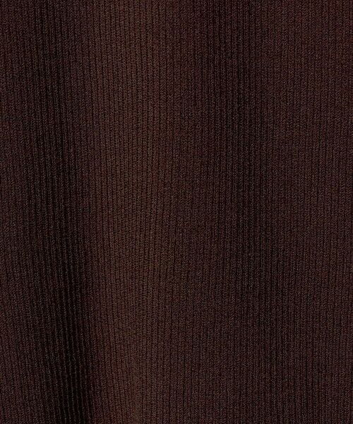 BEAUTY&YOUTH UNITED ARROWS / ビューティー&ユース ユナイテッドアローズ ニット・セーター | リブライン ショートスリーブ ニットプルオーバー ウォッシャブル | 詳細6