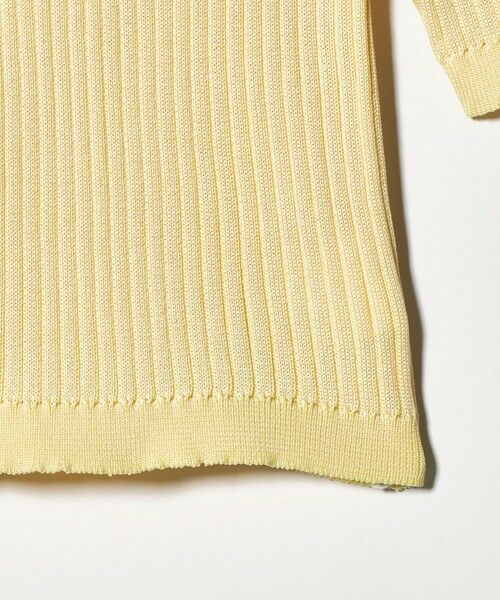 BEAUTY&YOUTH UNITED ARROWS / ビューティー&ユース ユナイテッドアローズ ニット・セーター | ＜NEPLA.＞リブ ショートスリーブ ポロニット | 詳細4