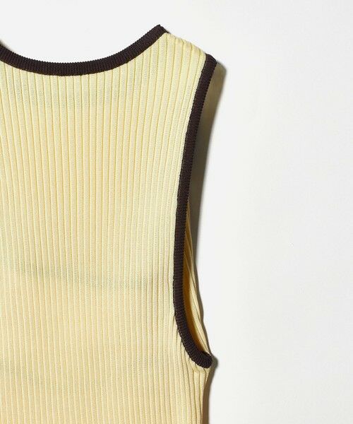 BEAUTY&YOUTH UNITED ARROWS / ビューティー&ユース ユナイテッドアローズ ニット・セーター | ＜NEPLA.＞リブ 2WAY ノースリーブニット | 詳細3