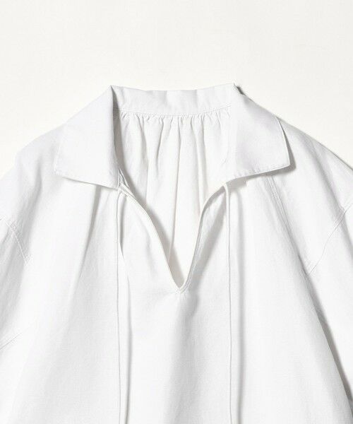 BEAUTY&YOUTH UNITED ARROWS / ビューティー&ユース ユナイテッドアローズ チュニック | コットン麻 スキッパー チュニック ウォッシャブル | 詳細5
