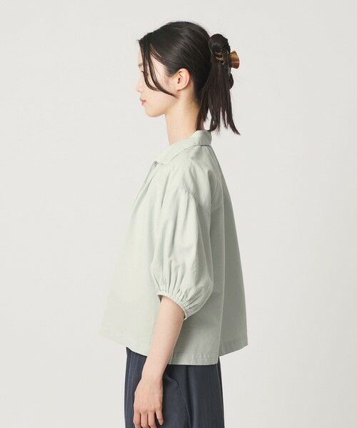 BEAUTY&YOUTH UNITED ARROWS / ビューティー&ユース ユナイテッドアローズ チュニック | コットン麻 スキッパー チュニック ウォッシャブル | 詳細11