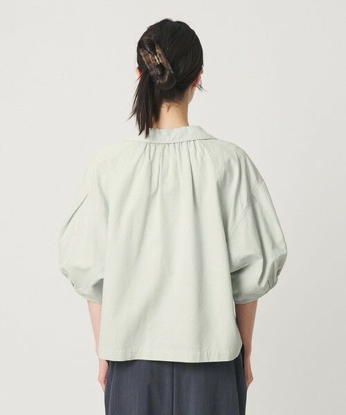 BEAUTY&YOUTH UNITED ARROWS / ビューティー&ユース ユナイテッドアローズ チュニック | コットン麻 スキッパー チュニック ウォッシャブル | 詳細12