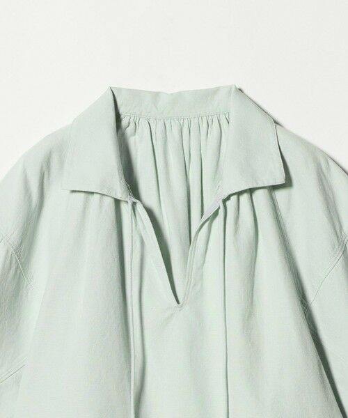 BEAUTY&YOUTH UNITED ARROWS / ビューティー&ユース ユナイテッドアローズ チュニック | コットン麻 スキッパー チュニック ウォッシャブル | 詳細14