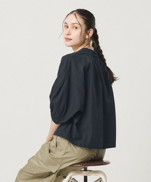BEAUTY&YOUTH UNITED ARROWS / ビューティー&ユース ユナイテッドアローズ チュニック | コットン麻 スキッパー チュニック ウォッシャブル | 詳細16