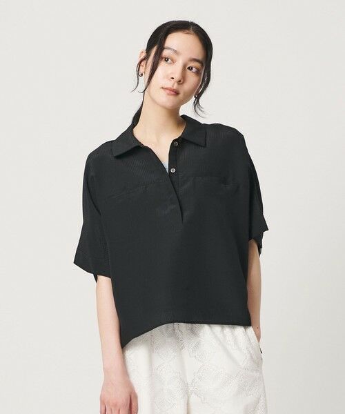 BEAUTY&YOUTH UNITED ARROWS / ビューティー&ユース ユナイテッドアローズ シャツ・ブラウス | レーヨンポリエステル ストライプ チュニック | 詳細1