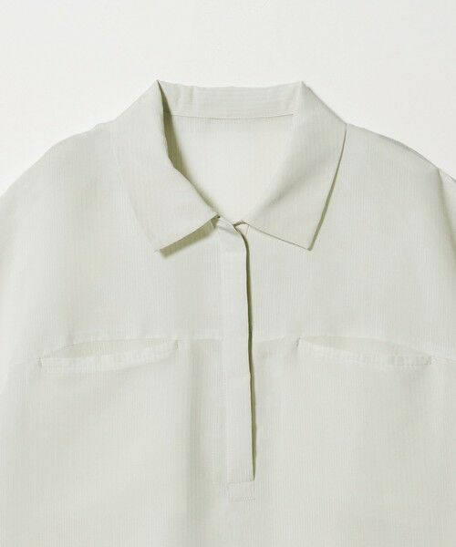 BEAUTY&YOUTH UNITED ARROWS / ビューティー&ユース ユナイテッドアローズ シャツ・ブラウス | レーヨンポリエステル ストライプ チュニック | 詳細3