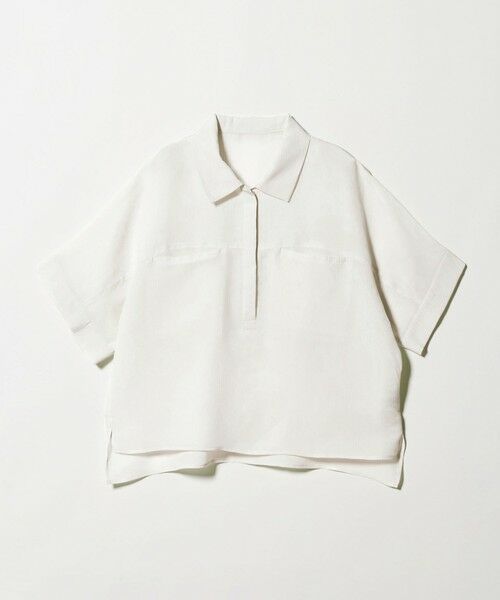 BEAUTY&YOUTH UNITED ARROWS / ビューティー&ユース ユナイテッドアローズ シャツ・ブラウス | レーヨンポリエステル ストライプ チュニック | 詳細9