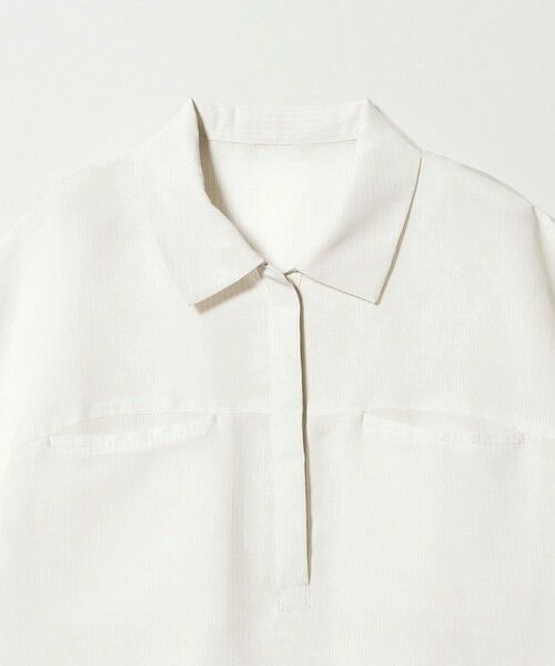 BEAUTY&YOUTH UNITED ARROWS / ビューティー&ユース ユナイテッドアローズ シャツ・ブラウス | レーヨンポリエステル ストライプ チュニック | 詳細10