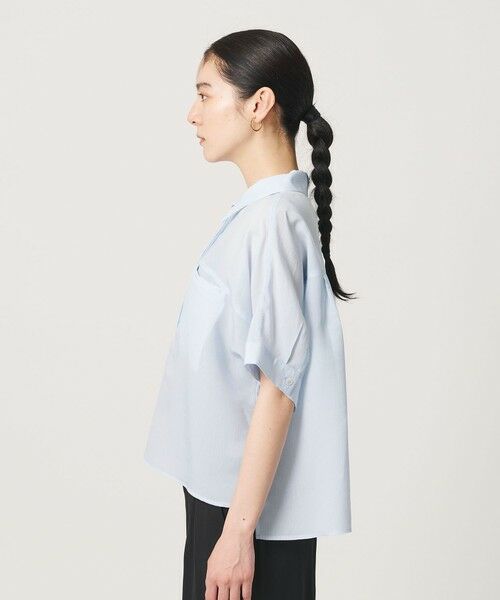 BEAUTY&YOUTH UNITED ARROWS / ビューティー&ユース ユナイテッドアローズ シャツ・ブラウス | レーヨンポリエステル ストライプ チュニック | 詳細16