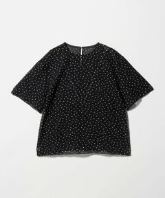 BEAUTY&YOUTH UNITED ARROWS / ビューティー&ユース ユナイテッドアローズ シャツ・ブラウス | ドットシアー ショートスリーブ ブラウス ウォッシャブル