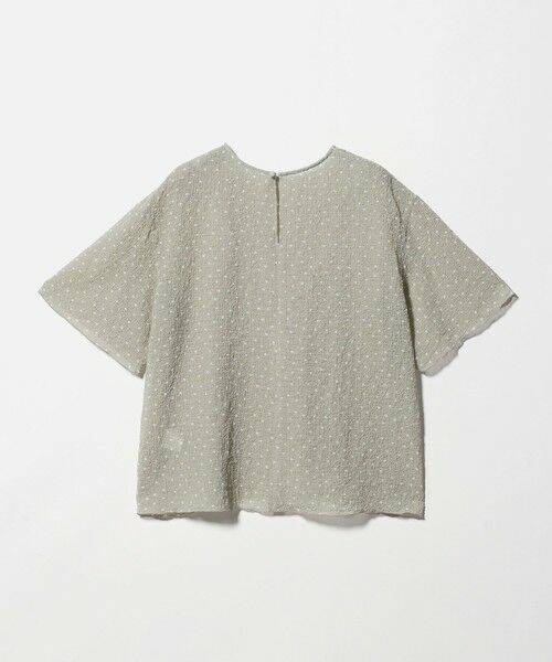BEAUTY&YOUTH UNITED ARROWS / ビューティー&ユース ユナイテッドアローズ シャツ・ブラウス | ドットシアー ショートスリーブ ブラウス ウォッシャブル | 詳細5