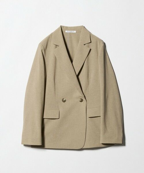 BEAUTY&YOUTH UNITED ARROWS / ビューティー&ユース ユナイテッドアローズ テーラードジャケット | ポリエステル ダブルジャケット 吸水速乾 防シワ ウォッシャブル | 詳細7
