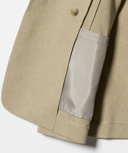 BEAUTY&YOUTH UNITED ARROWS / ビューティー&ユース ユナイテッドアローズ テーラードジャケット | ポリエステル ダブルジャケット 吸水速乾 防シワ ウォッシャブル | 詳細9