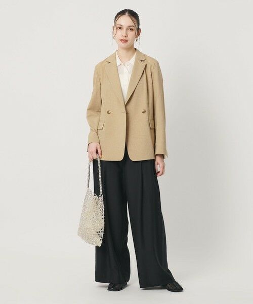 BEAUTY&YOUTH UNITED ARROWS / ビューティー&ユース ユナイテッドアローズ テーラードジャケット | ポリエステル ダブルジャケット 吸水速乾 防シワ ウォッシャブル | 詳細3