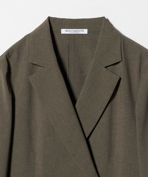 BEAUTY&YOUTH UNITED ARROWS / ビューティー&ユース ユナイテッドアローズ テーラードジャケット | ポリエステル ダブルジャケット 吸水速乾 防シワ ウォッシャブル | 詳細5