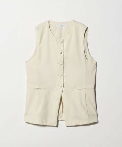 BEAUTY&YOUTH UNITED ARROWS / ビューティー&ユース ユナイテッドアローズ ベスト | セルロースナイロンオックス クルーネック ベスト