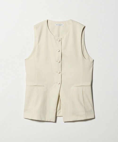 BEAUTY&YOUTH UNITED ARROWS / ビューティー&ユース ユナイテッドアローズ ベスト | セルロースナイロンオックス クルーネック ベスト | 詳細4