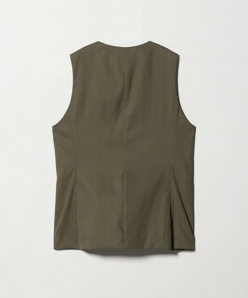 BEAUTY&YOUTH UNITED ARROWS / ビューティー&ユース ユナイテッドアローズ ベスト | セルロースナイロンオックス クルーネック ベスト | 詳細7