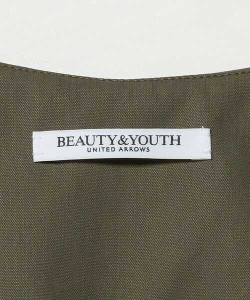 BEAUTY&YOUTH UNITED ARROWS / ビューティー&ユース ユナイテッドアローズ ベスト | セルロースナイロンオックス クルーネック ベスト | 詳細14