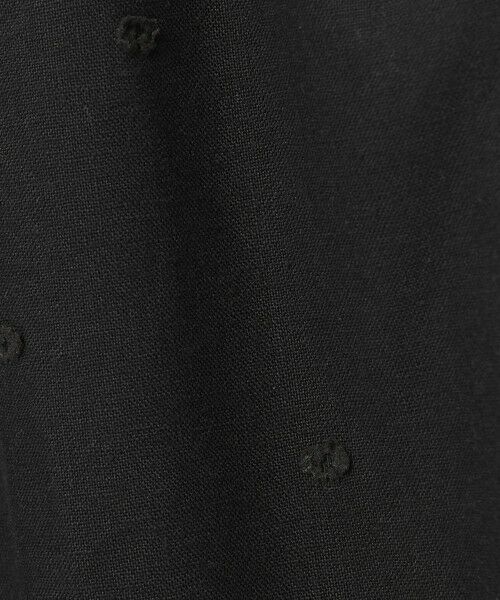 BEAUTY&YOUTH UNITED ARROWS / ビューティー&ユース ユナイテッドアローズ ロング・マキシ丈スカート | 麻ブレンド ドット フレアロングスカート | 詳細4