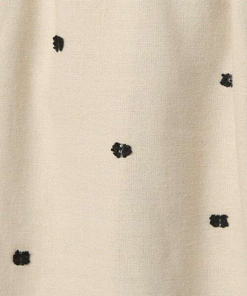 BEAUTY&YOUTH UNITED ARROWS / ビューティー&ユース ユナイテッドアローズ ロング・マキシ丈スカート | 麻ブレンド ドット フレアロングスカート | 詳細15