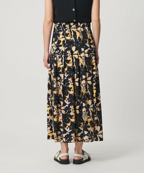 BEAUTY&YOUTH UNITED ARROWS / ビューティー&ユース ユナイテッドアローズ ロング・マキシ丈スカート | 【WEB限定】フラワープリント タックスカート ウォッシャブル | 詳細6