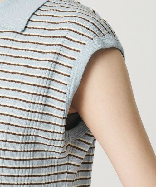 BEAUTY&YOUTH UNITED ARROWS / ビューティー&ユース ユナイテッドアローズ ロング・マキシ丈ワンピース | ボーダー スキッパー マキシワンピース | 詳細12