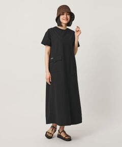 BEAUTY&YOUTH UNITED ARROWS / ビューティー&ユース ユナイテッドアローズ ロング・マキシ丈ワンピース | 【別注】＜THOUSAND MILE＞ショートスリーブワンピース UVカット 吸汗速乾