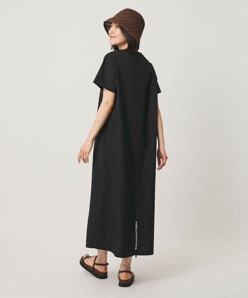 BEAUTY&YOUTH UNITED ARROWS / ビューティー&ユース ユナイテッドアローズ ロング・マキシ丈ワンピース | 【別注】＜THOUSAND MILE＞ショートスリーブワンピース UVカット 吸汗速乾 | 詳細2