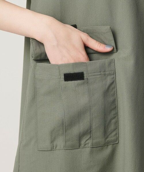 BEAUTY&YOUTH UNITED ARROWS / ビューティー&ユース ユナイテッドアローズ ロング・マキシ丈ワンピース | 【別注】＜THOUSAND MILE＞ショートスリーブワンピース UVカット 吸汗速乾 | 詳細13
