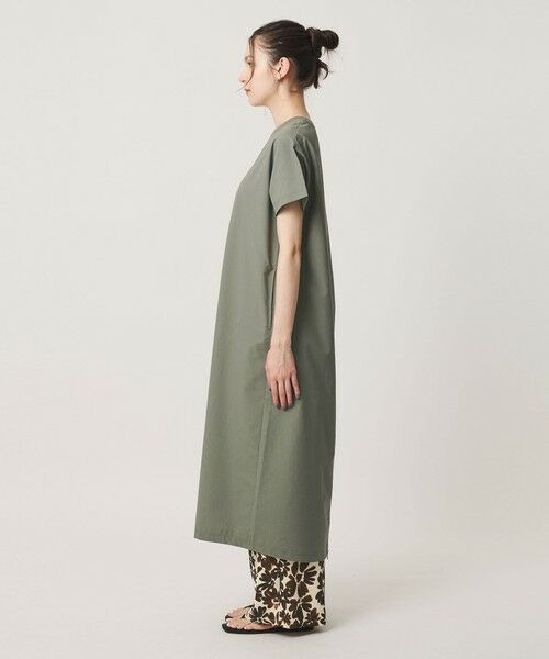 BEAUTY&YOUTH UNITED ARROWS / ビューティー&ユース ユナイテッドアローズ ロング・マキシ丈ワンピース | 【別注】＜THOUSAND MILE＞ショートスリーブワンピース UVカット 吸汗速乾 | 詳細9