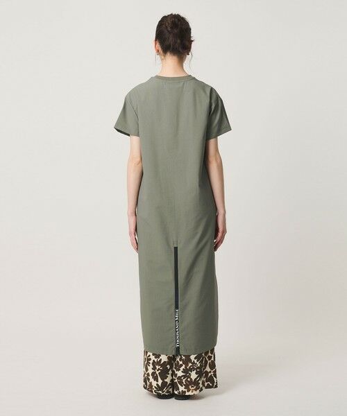 BEAUTY&YOUTH UNITED ARROWS / ビューティー&ユース ユナイテッドアローズ ロング・マキシ丈ワンピース | 【別注】＜THOUSAND MILE＞ショートスリーブワンピース UVカット 吸汗速乾 | 詳細10