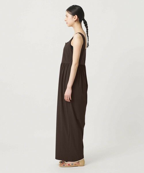 BEAUTY&YOUTH UNITED ARROWS / ビューティー&ユース ユナイテッドアローズ サロペット・オールインワン | 【WEB限定 Wardrobe DAILY MINIMAL】ギャザーノースリーブ オールインワン 接触冷感 UVカット はっ水 | 詳細11