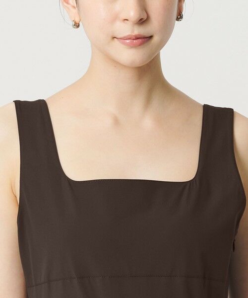 BEAUTY&YOUTH UNITED ARROWS / ビューティー&ユース ユナイテッドアローズ サロペット・オールインワン | 【WEB限定 Wardrobe DAILY MINIMAL】ギャザーノースリーブ オールインワン 接触冷感 UVカット はっ水 | 詳細13
