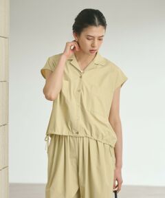 BEAUTY&YOUTH UNITED ARROWS / ビューティー&ユース ユナイテッドアローズ サロペット・オールインワン | 【WEB限定 Wardrobe DAILY MINIMAL】オープンカラーシャツ＆イージーパンツ 接触冷感 UVカット はっ水