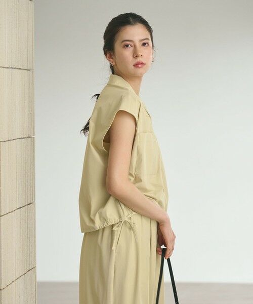 BEAUTY&YOUTH UNITED ARROWS / ビューティー&ユース ユナイテッドアローズ サロペット・オールインワン | 【WEB限定 Wardrobe DAILY MINIMAL】オープンカラーシャツ＆イージーパンツ 接触冷感 UVカット はっ水 | 詳細11
